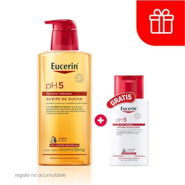 Eucerin Ph5 Shower Oil - Frasco 400 ML
